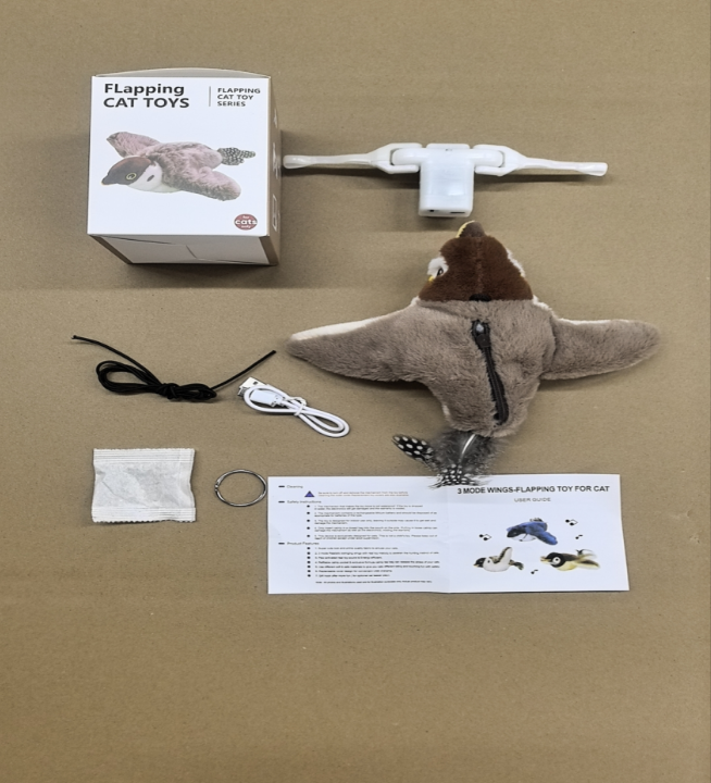 Flapping Sparrow Cat Toy